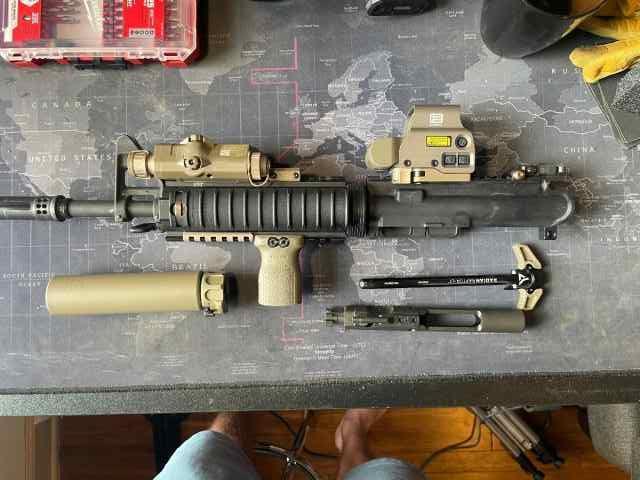 Colt 11.5” MK18ish complete Upper