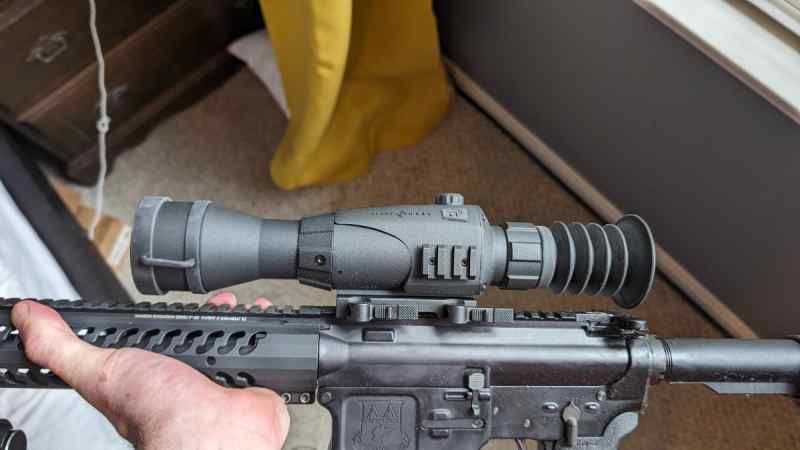 Sightmark Wraith 4K with Sniper Hog Lights 50LRX
