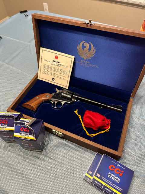Ruger single six Colorado Centennial 22 LR/22 WMR