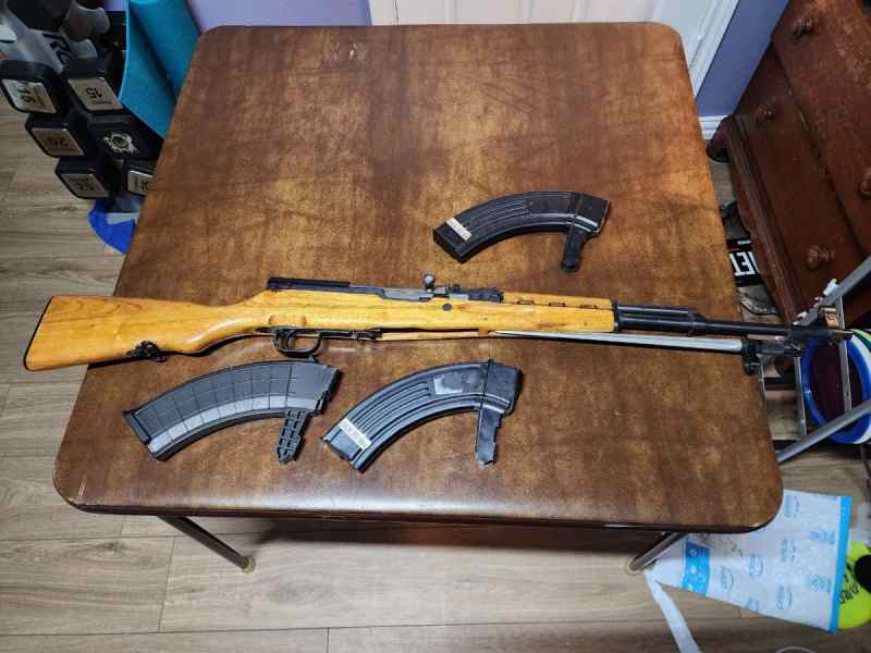 Chinese SKS 7.62x39 with Mags (Imported by GLNIC)