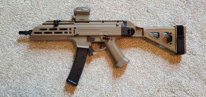 WTT/WTS CZ Scorpion Evo FDE