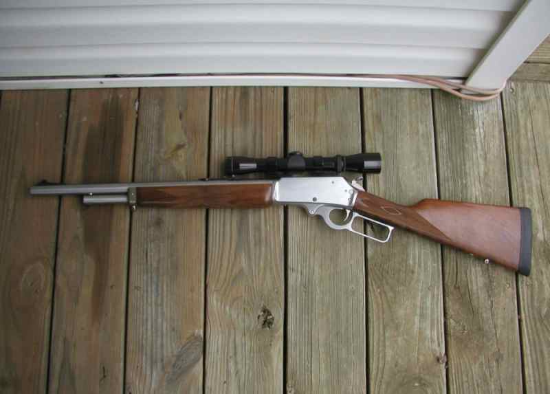 Marlin 45/70 Guide Gun Marked JM with Luepold 2-7 