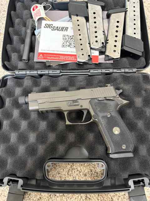 Sig P220 Legion SAO Optic Ready Threaded .45