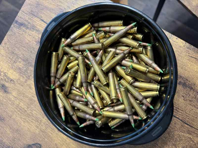 149 rounds of green tip Winchester $50