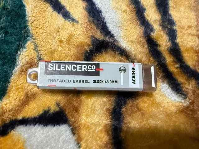 SilencerCo Threaded Barrel AC5049 43, 43X, 43X MOS