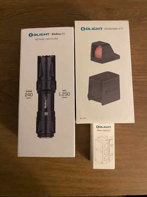 Olight Osight and Odin mini 