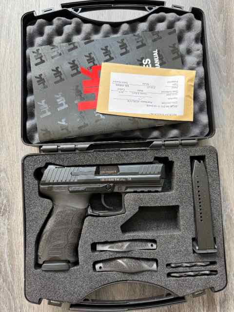 HK P30 9mm $500 used twice 3 extra mags FFL trans