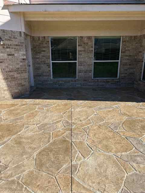 Stamped concrete overlays! ALL GREATER HOUSTON 