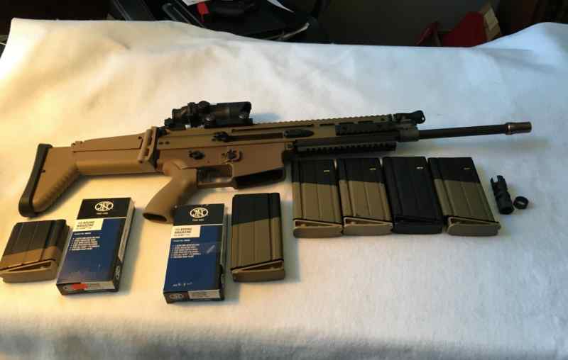 FN Scar 17s FDE with Pelican Case (LNIB)