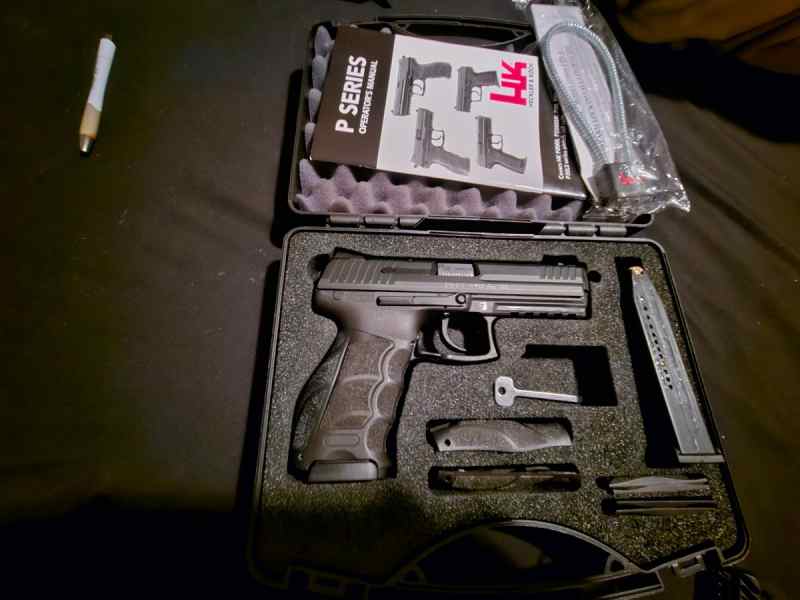 Heckler &amp; Koch H&amp;K-HK P30L V1 9mm with compensator