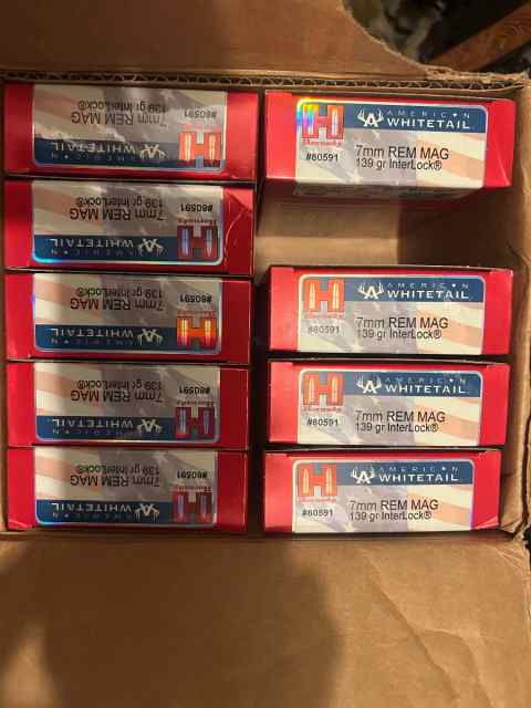 7mm rem mag Hornady 139 gr