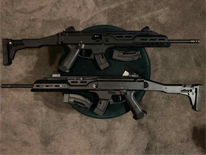 Two CZ Scorpion EVOs in 22lr