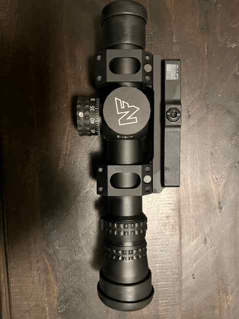 Nightforce NX8 on ADM qd mount