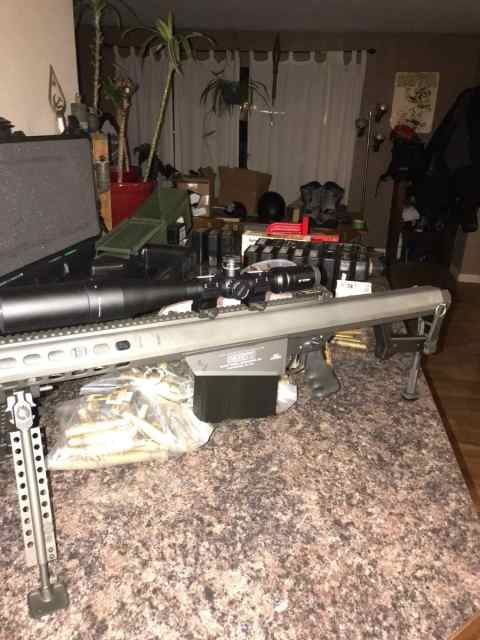 Barrett M82A1 50 BMG Rifle