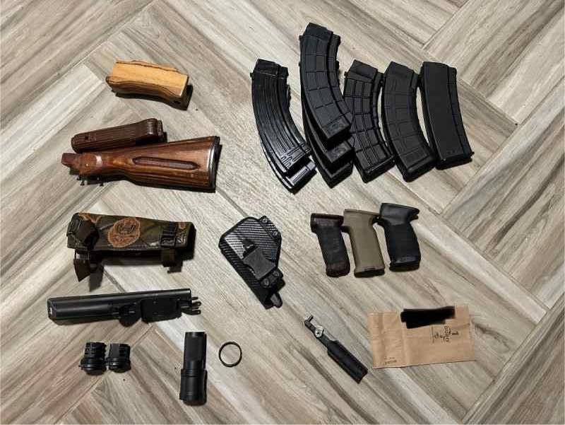 Ak accecories/parts and glock 26 tlr6 holster