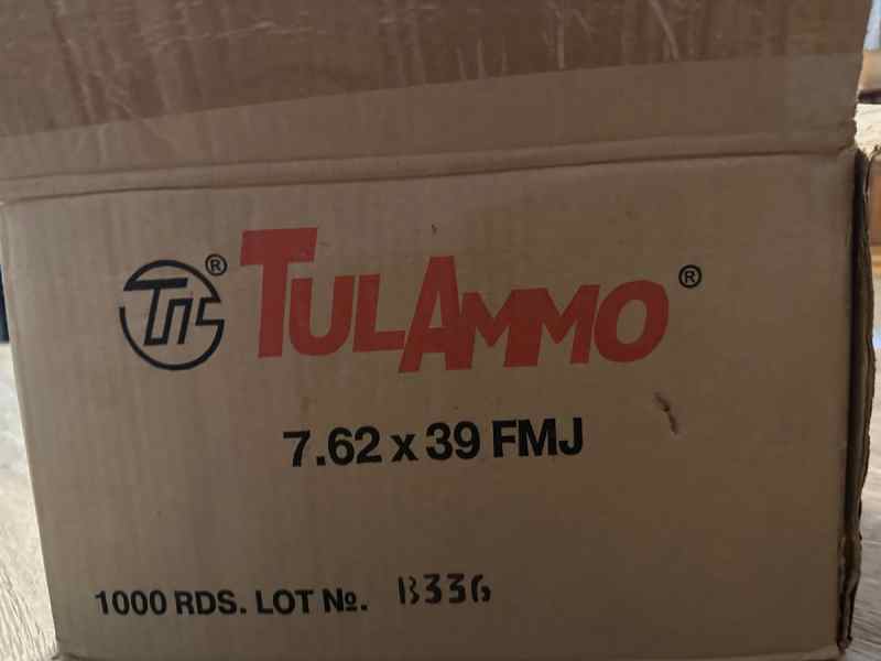 TulAmmo steel case 7.62x39 ammo