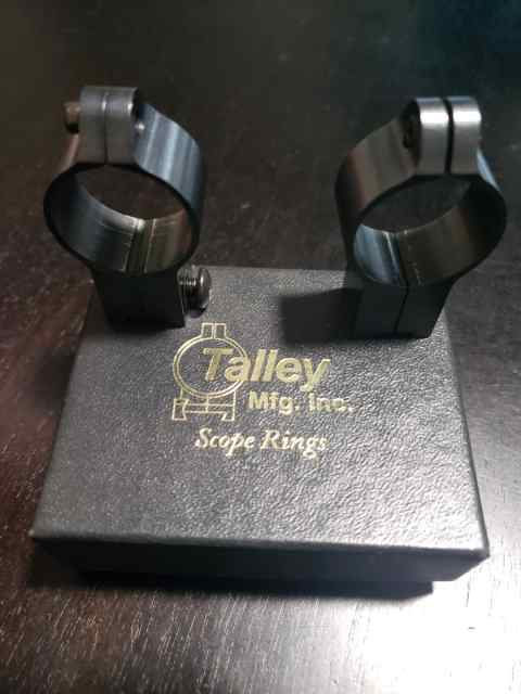 Talley 1&quot; Rimfire Rings for CZ and Tikka