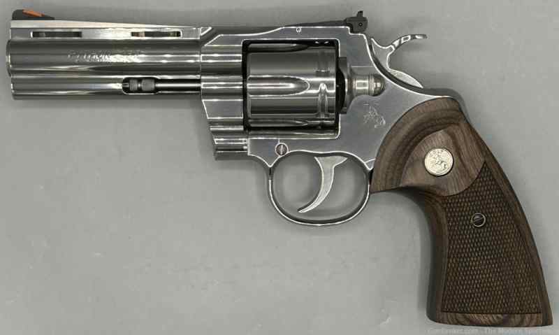 Colt Python .357 Magnum 4.25&quot; Stainless Steel Revo