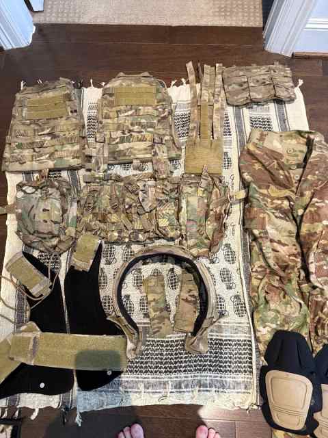 Full Kit Crye AVS Harness, vest, chest rig, ETC
