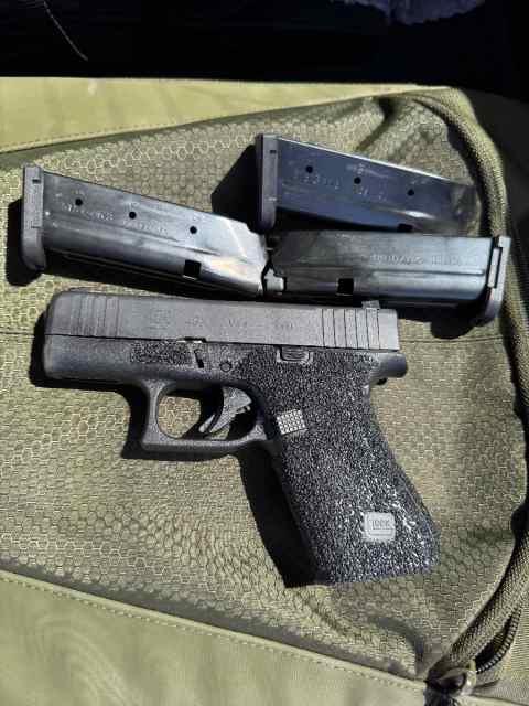 Glock 43X w Shield Arms Mags+extras