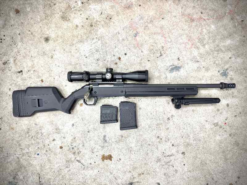 Magpul Ruger American 308 bolt action w/ extras