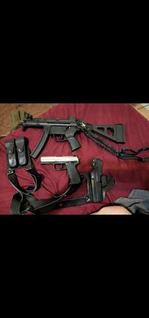 SP5 Ap5p mp5 hk 9mm folding stock brace usp 