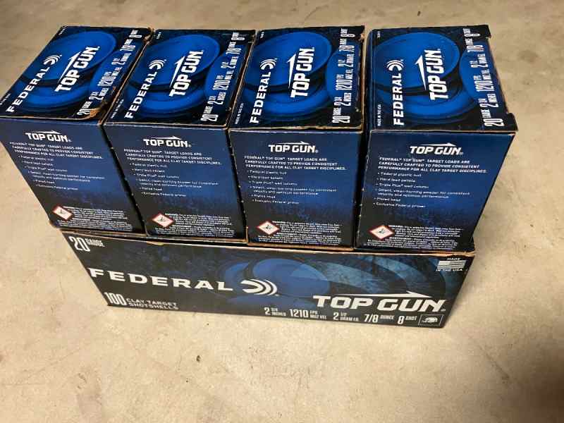 20 Gauge Federal Ammo