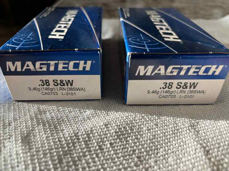 Magtech .38 S&amp;W 146gr LRN