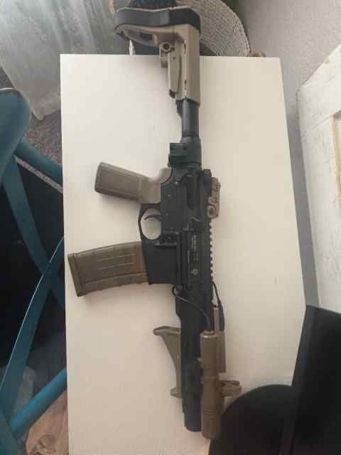 300 Blackout AR15 pistol