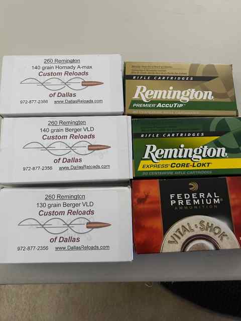 FS 260 Remington Ammo