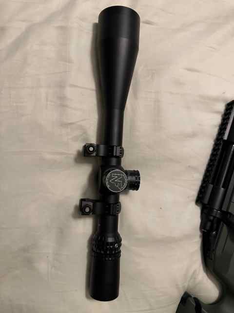 Nightforce NXS 12-42x56 Scope with NF Rings REDUCE