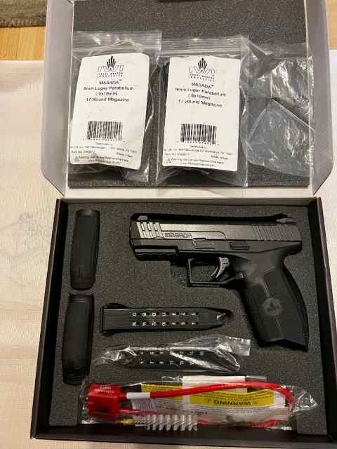 FS: IWI Masada ambidextrous optic ready 9mm