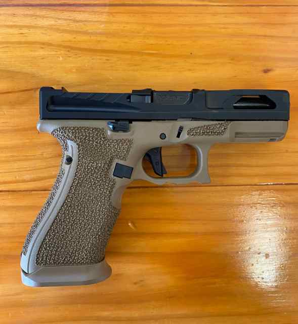 Modified Glock 19X w/ Johnny Glocks Trigger