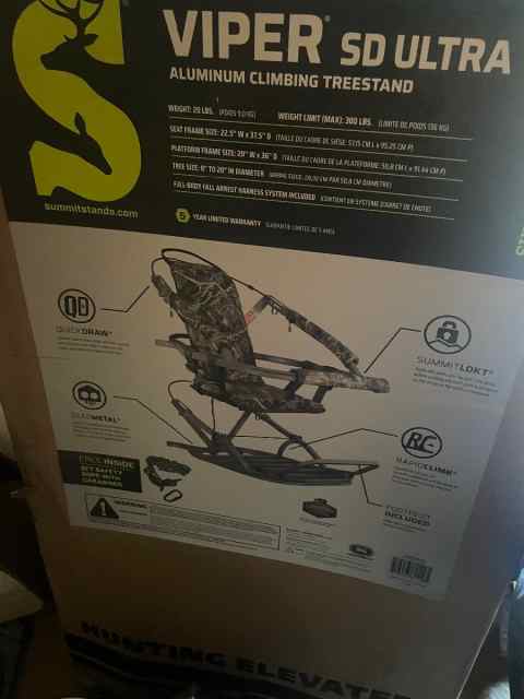 Summit climbing tree stand new in the box