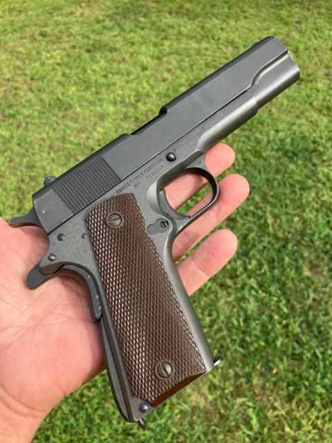 1944 US Army 1911-A1 .45 Auto Pistol-Immaculate 