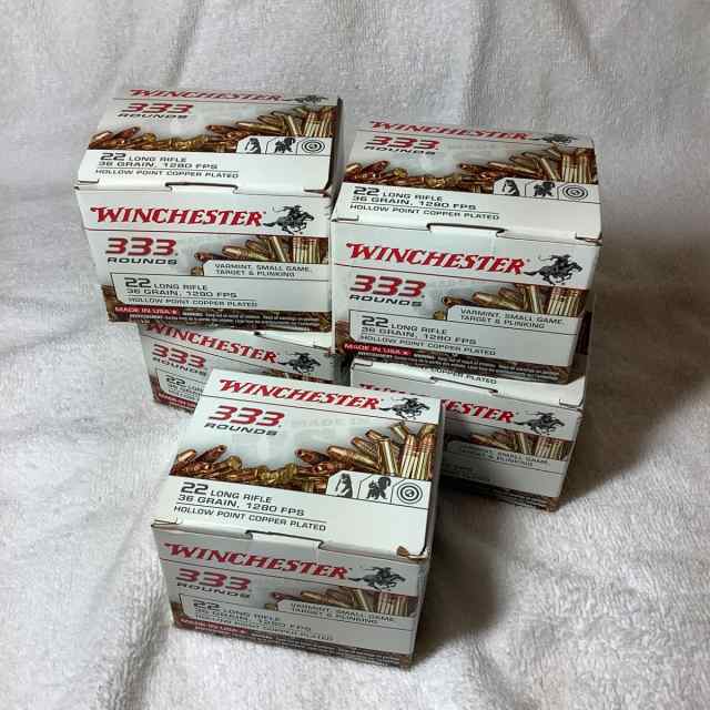 Winchester 22LR HPCP 1665 Rounds
