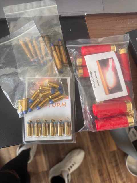 Dragons breath ammo 12GA 556 9mm