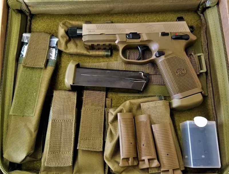 FN FNX-45 Tactical 45acp FDE