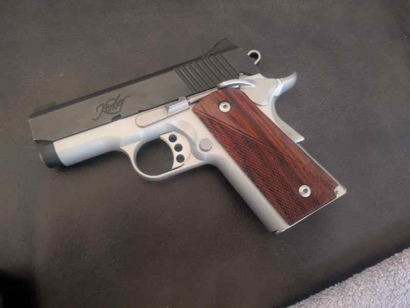 New Kimber ultra carry 2 45 acp two tone