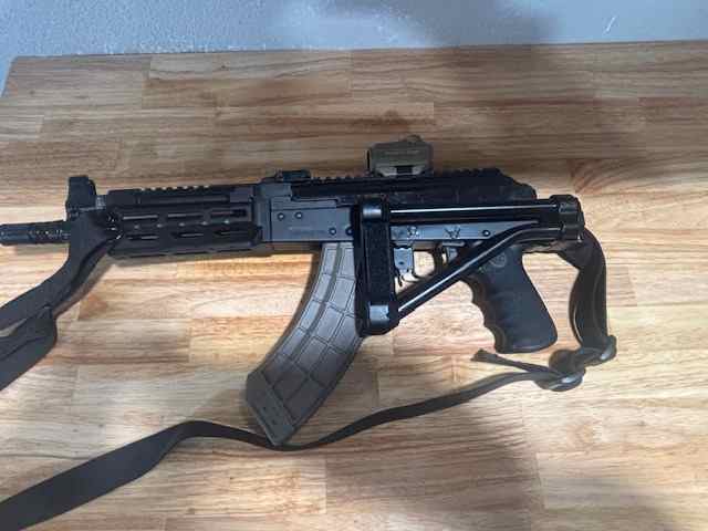 zastava zpapM92 pistol 7.62 WTS/WTT