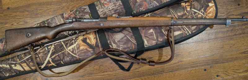 German made / turkish rebuild 8mm mauser with ammo