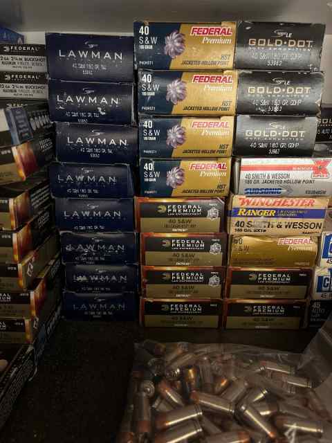 40 S&amp;W ammo for sale or trade