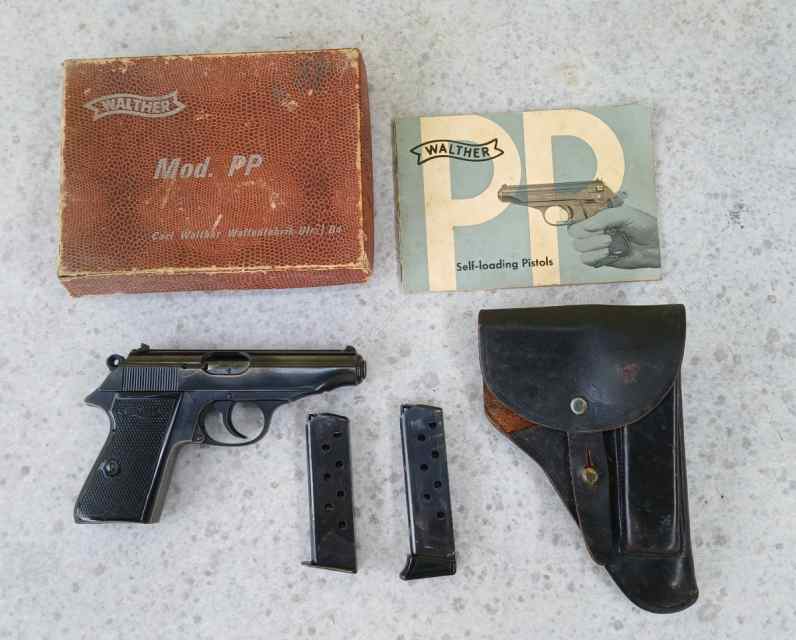 WALTHER PP 32 GERMAN POLICE HESSE 1957 OR 1958