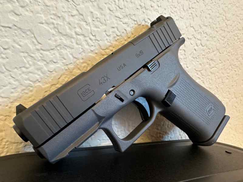 Glock 43X - GRAY Frame (9mm) - New In Box