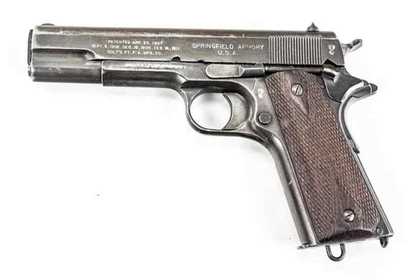 ULTRA RARE WW1 SPRINGFIELD 1911 U.S ARMY MFG 1915