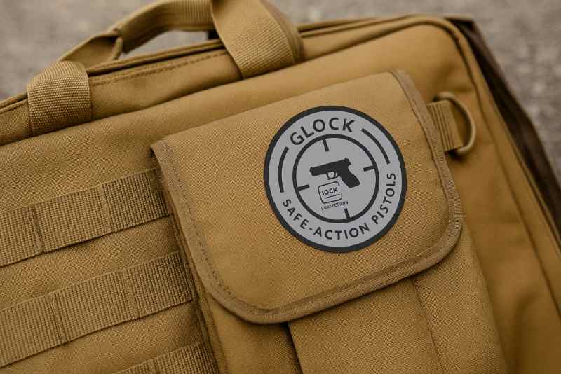 Glock 4&quot; Tactical Sticker – Waterproof, UV Resist