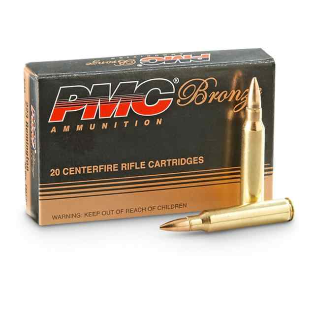 PMC Bronze.223 Ammo 20 Rounds