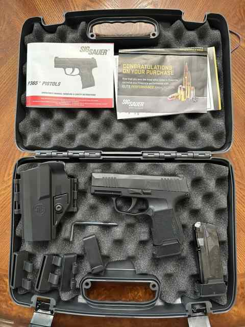 New in the box Sig Sauer P365 9mm Pistol