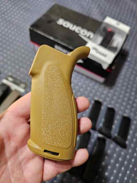 Genuine HK grip in RAL8000