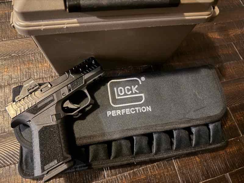 Glock 43X Holosun 2moa Dot, night sites +++